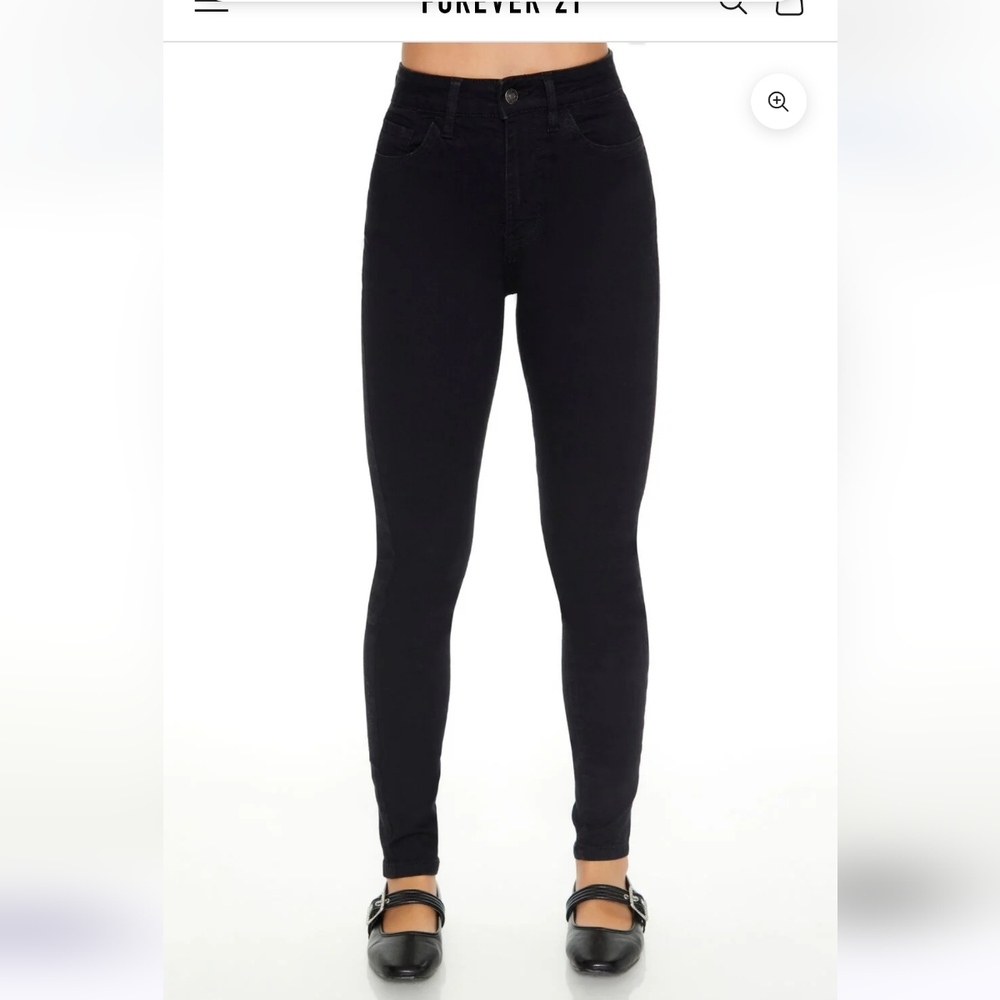 F21 High Rise  Black Skinny Jeans/ NWOT/ SZ 30/ See Info